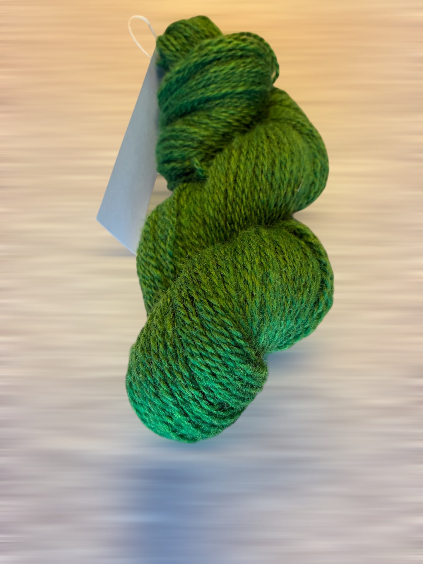 Sjoa garn farga grønt