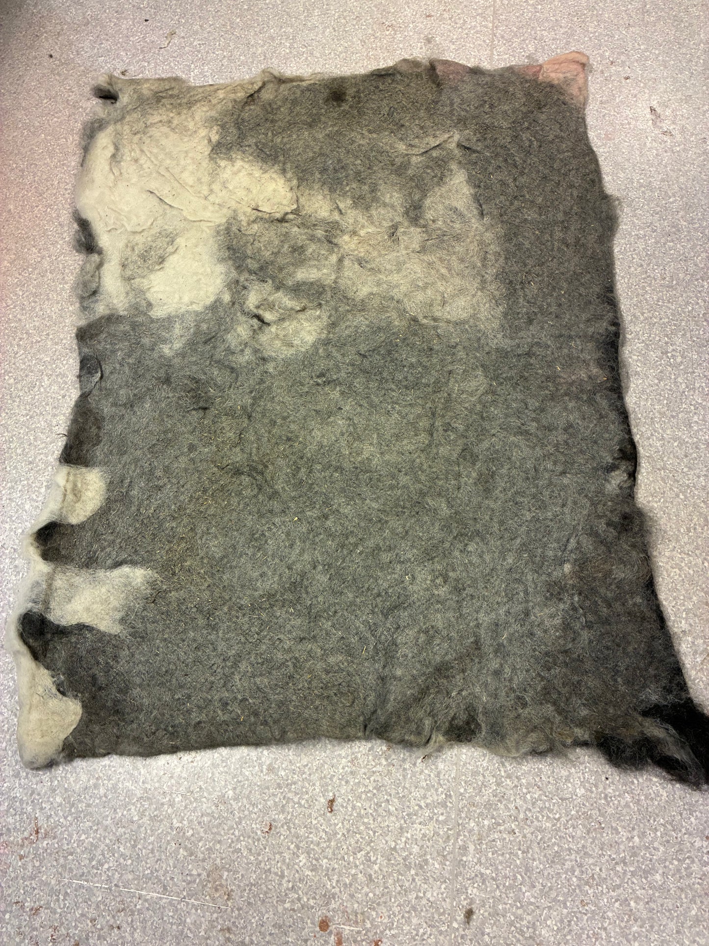 Ullmatte med løs ull