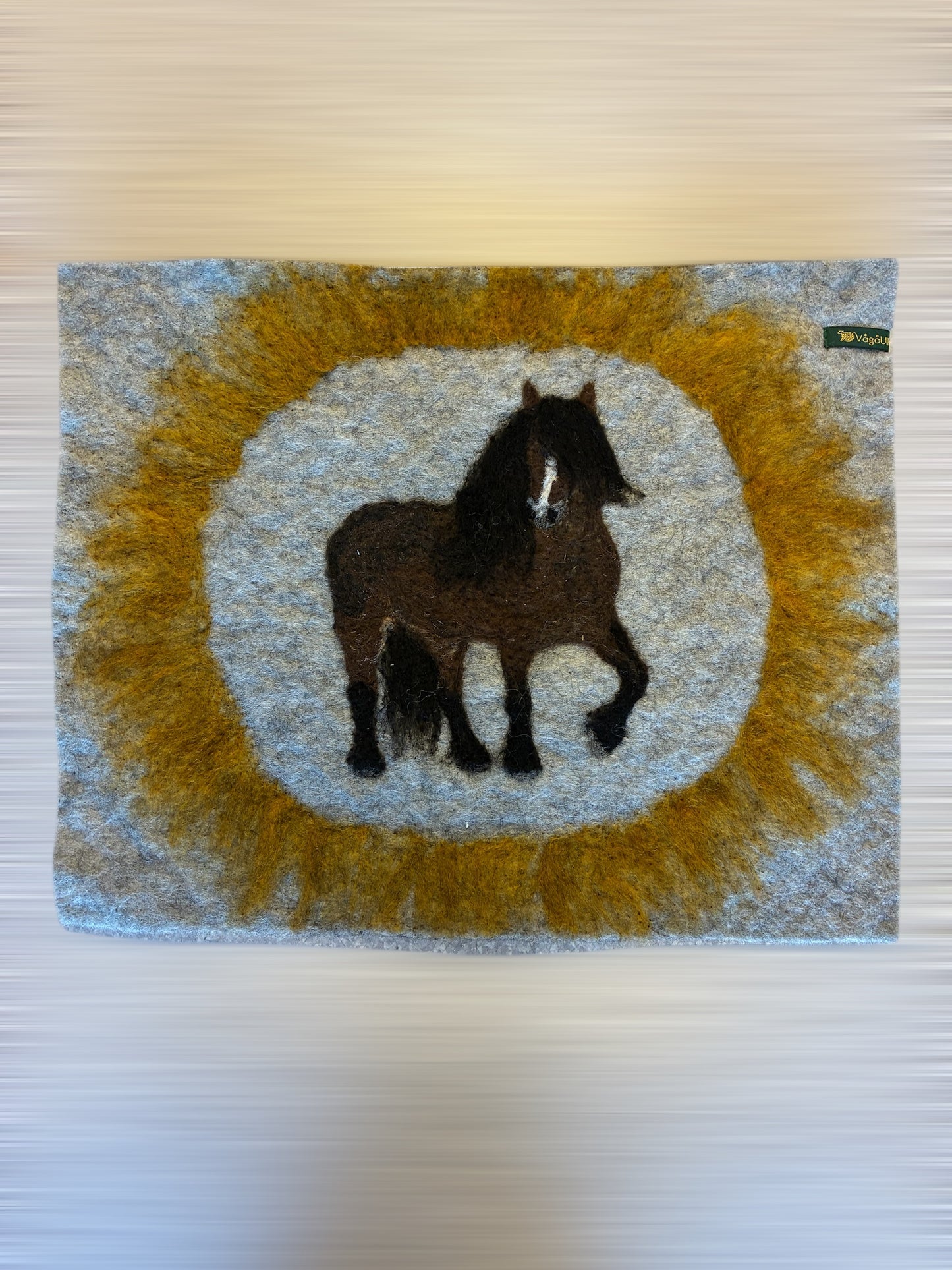 Sitteunderlag med dyremotiv