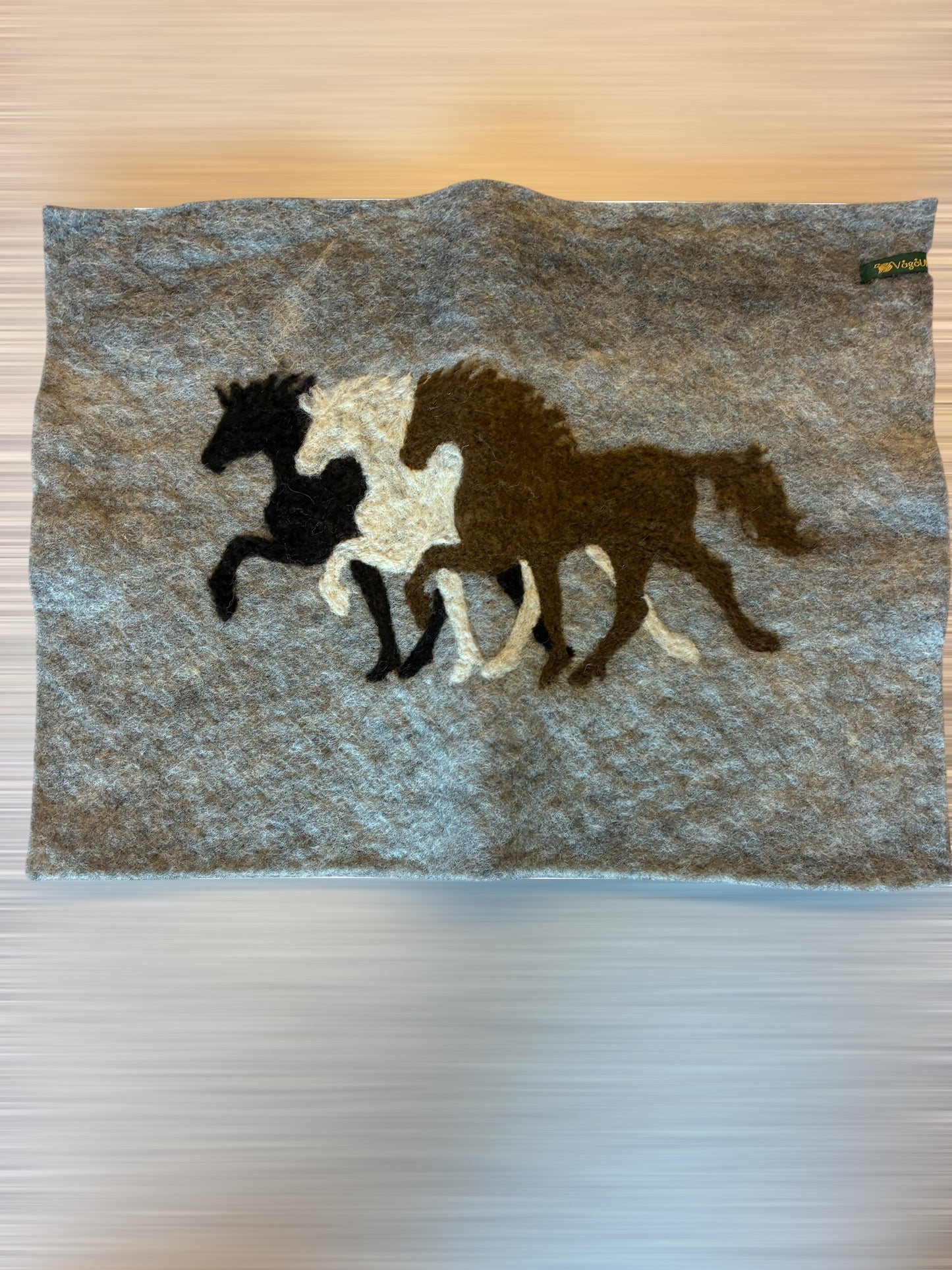 Sitteunderlag med dyremotiv