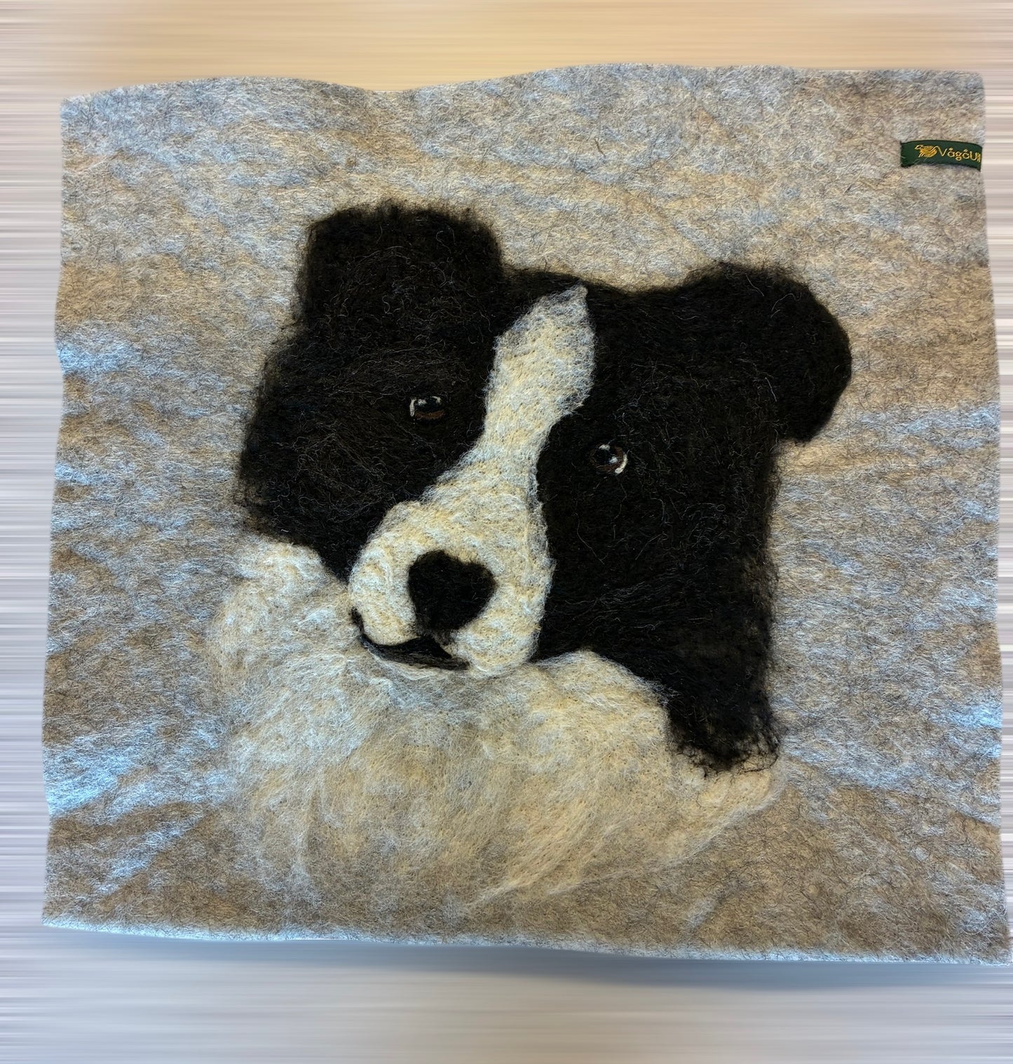 Sitteunderlag med dyremotiv