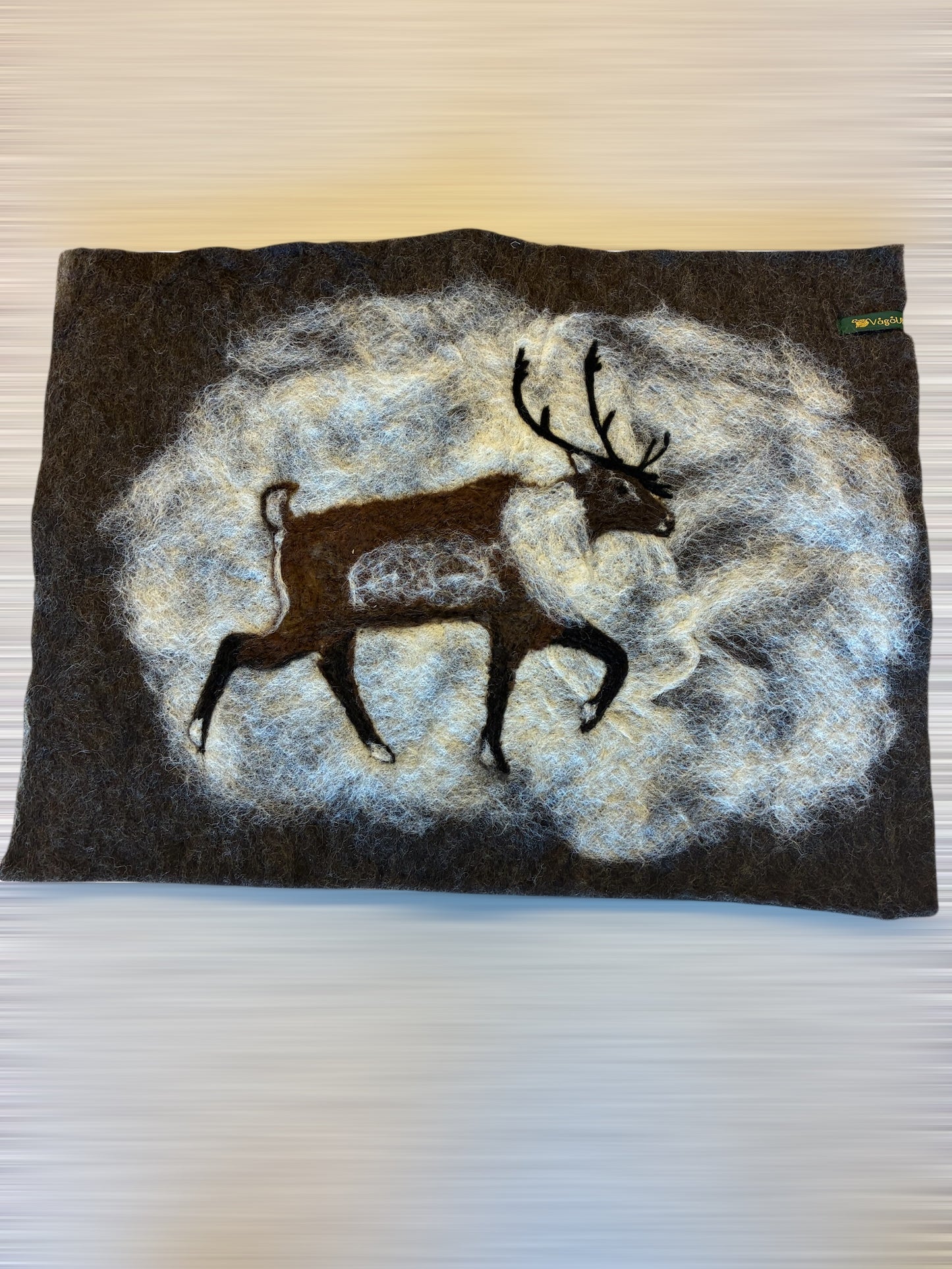 Sitteunderlag med dyremotiv