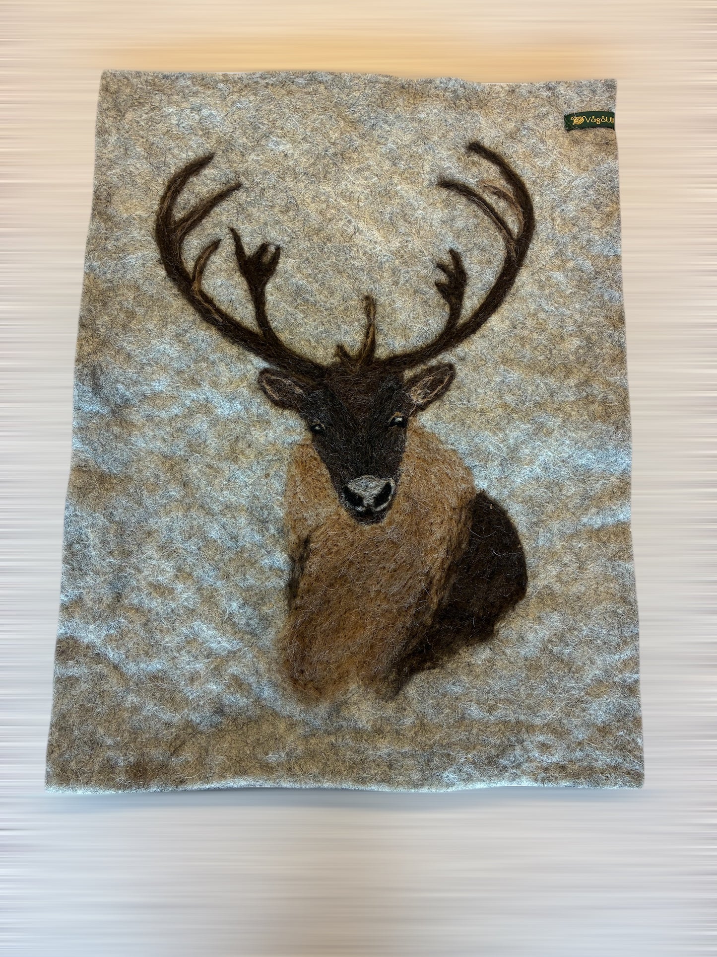 Sitteunderlag med dyremotiv