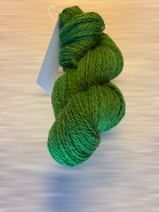 Sjoa garn farga grønt