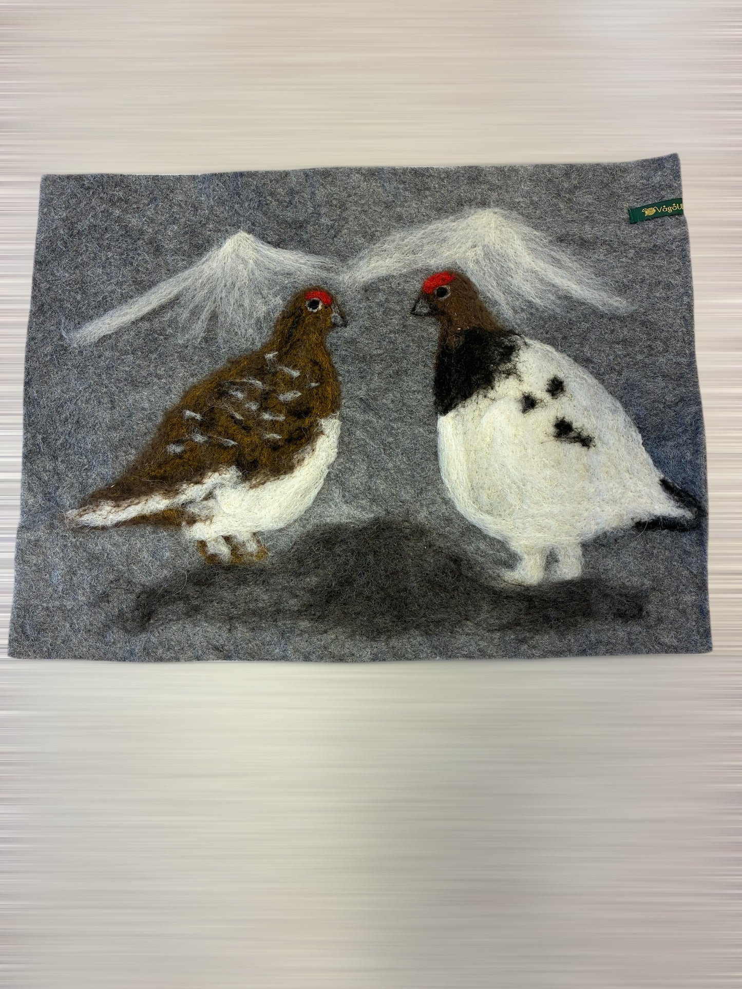 Sitteunderlag med dyremotiv