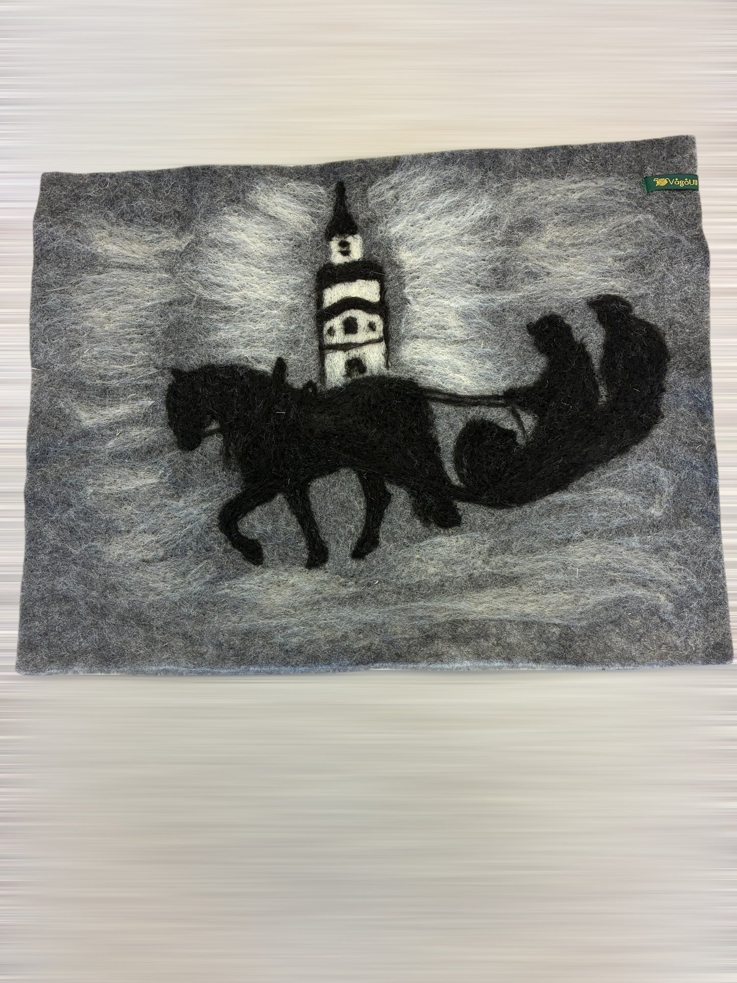 Sitteunderlag med dyremotiv